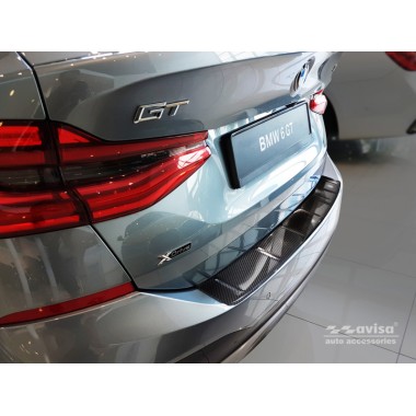 Накладка на задний бампер карбон (Avisa, 2/49229) BMW 6 G32 Grand Turismo (2017-) бренд – Avisa главное фото